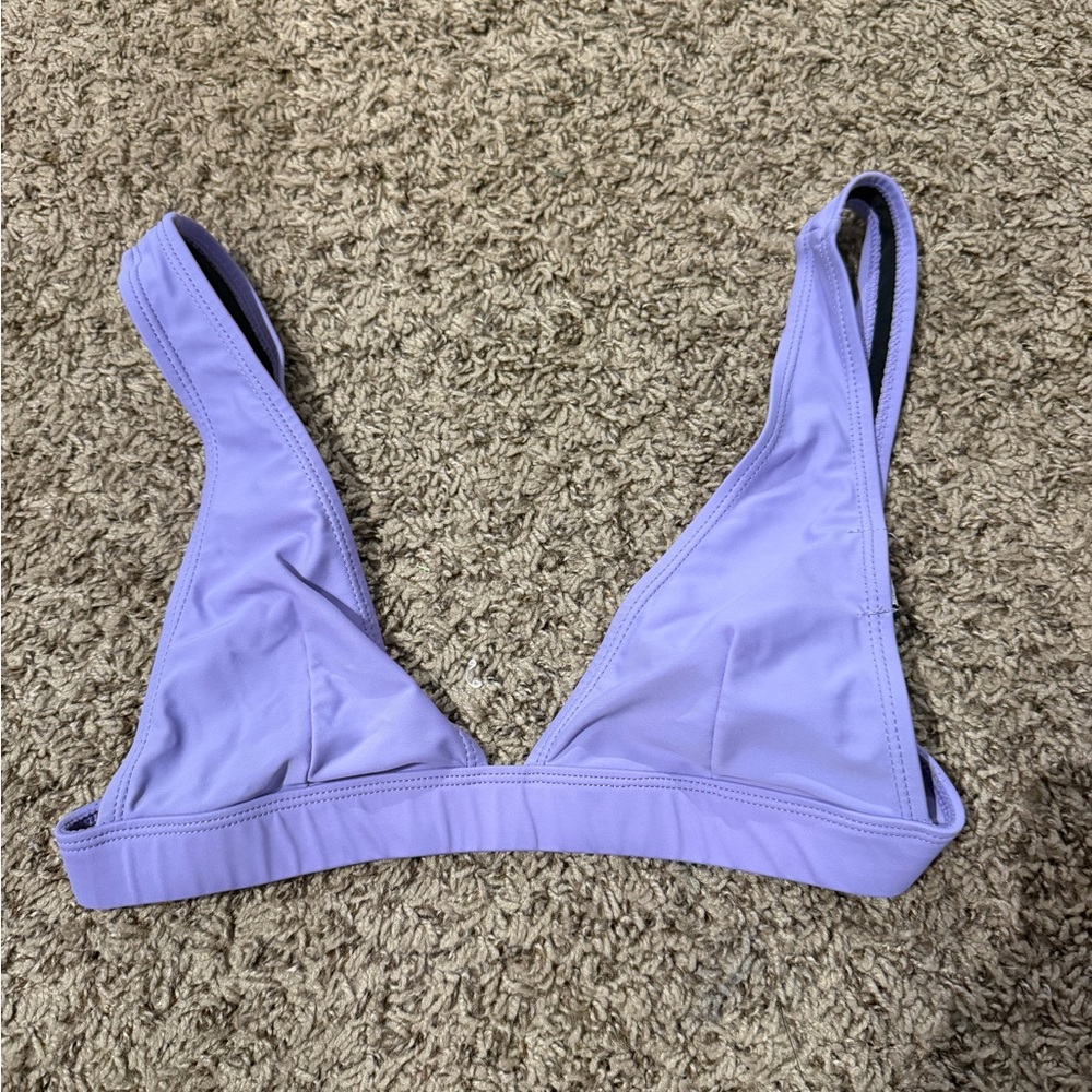 Nasty Gal Light Purple Triangle Bralette